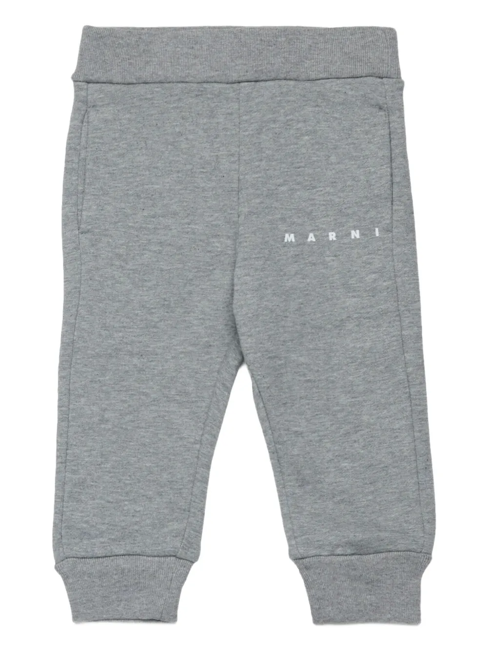 

Спортивные брюки с логотипом Marni Kids, серый