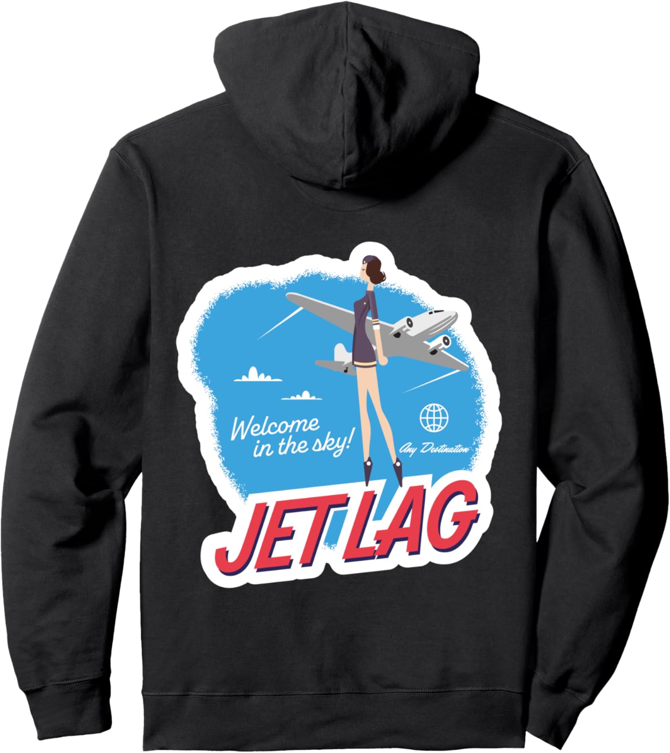 

Худи JET LAG, черная Misteratomic, Черный, Худи JET LAG, черная Misteratomic