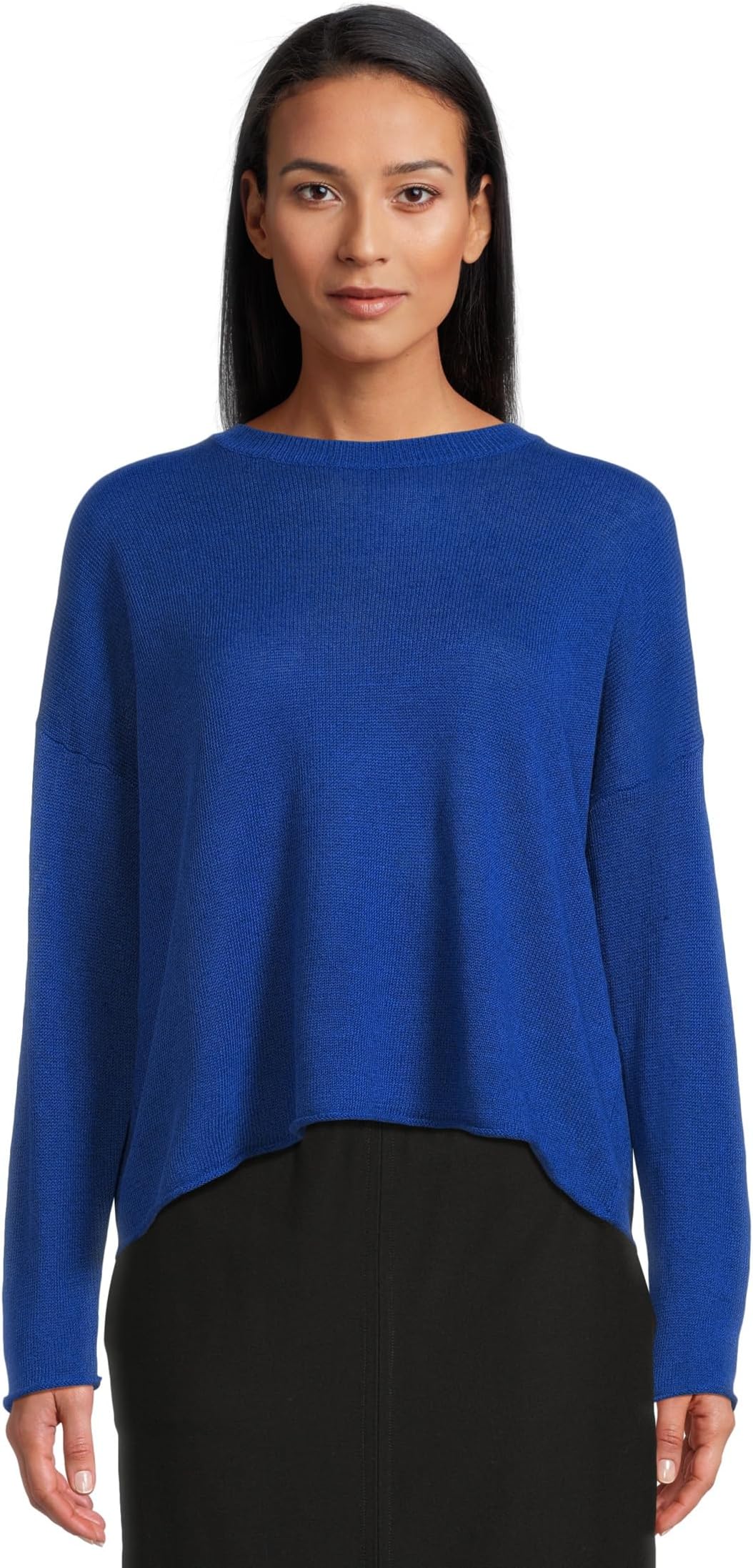 

Свитер Eileen Fisher Crew Neck Sweater, цвет Lapis