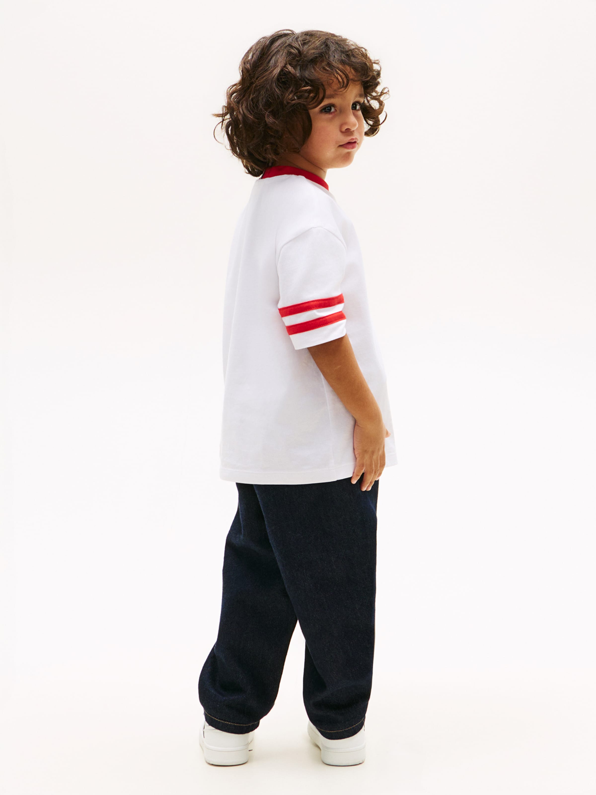 TOMMY HILFIGER Футболка 'TAKE IT EASY' в белом цвете — фото 4