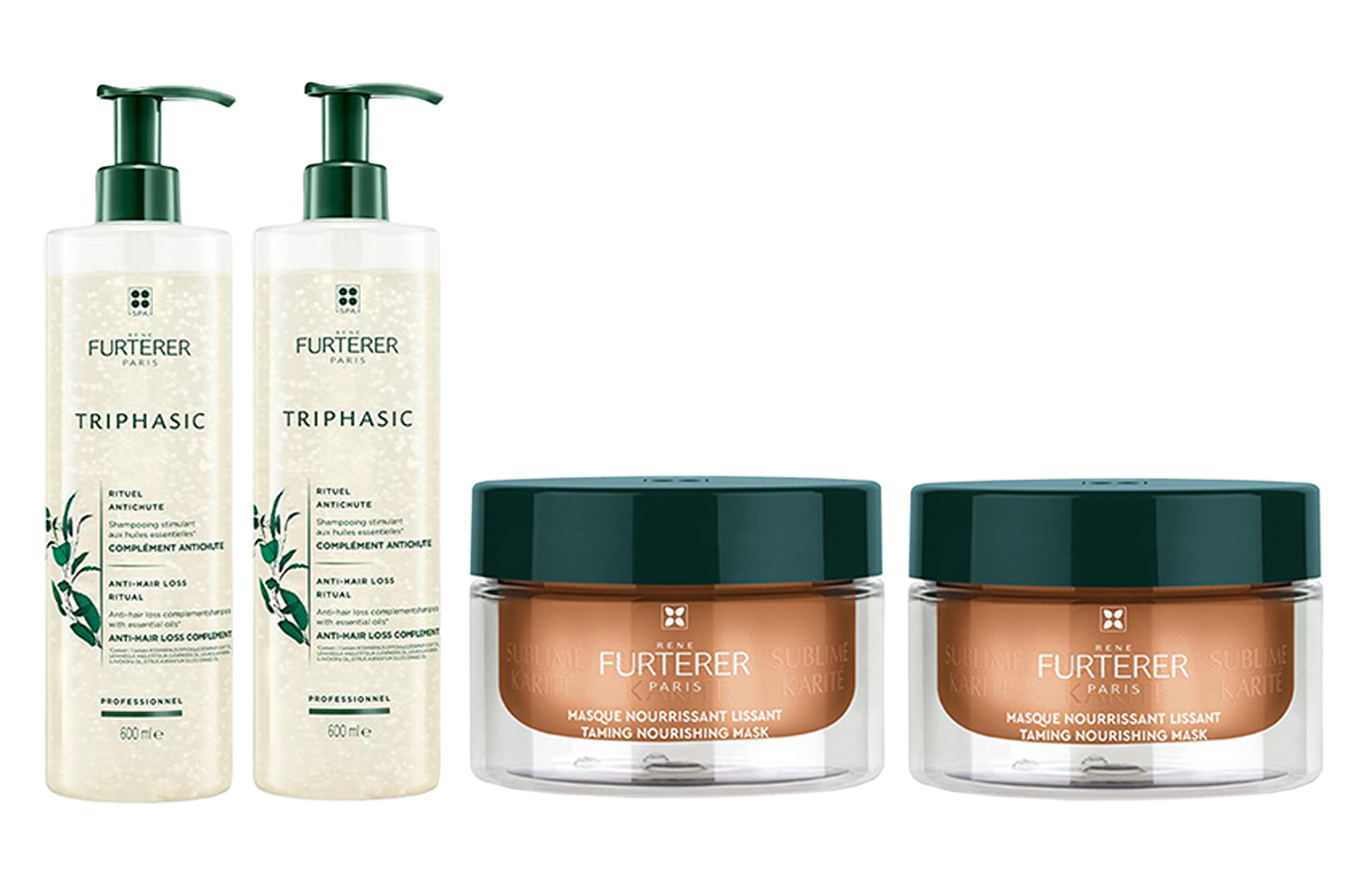 

Набор для укрепления волос fulvdeya, 2 предмета, 600 мл + 150 мл Rene Furterer