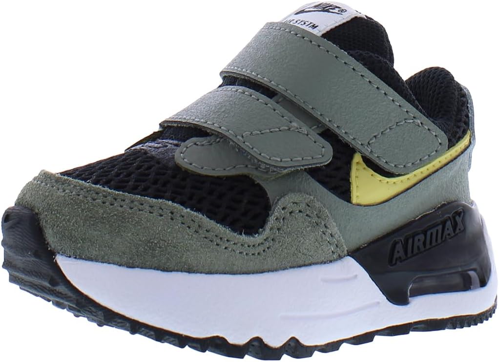 

Кроссовки Nike Boys Air Max Systm, черный/золотой