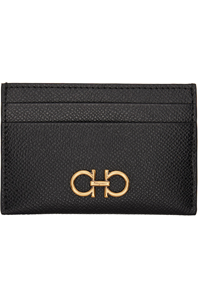 

Держатель карты Ганчини Ferragamo, черный