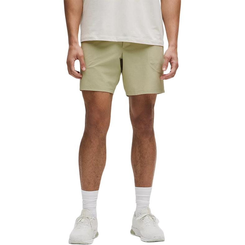 

Шорты спортивные мужские license to train collection ss25 7' Lululemon, Honey Dew/Hndw