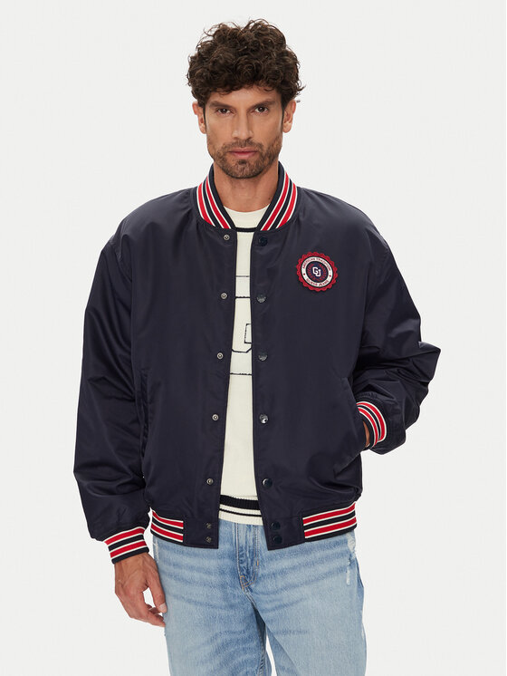 

Бомбер regular fit M5YL15 WHAA2 Guess Jeans, синий