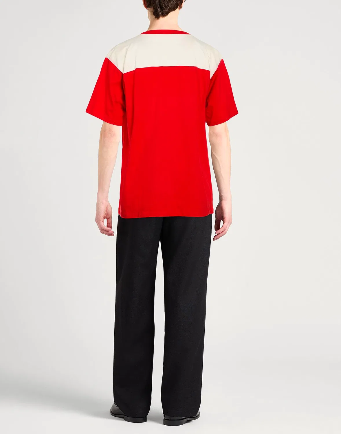 Футболка GUCCI Red с логотипом бренда — фото 3