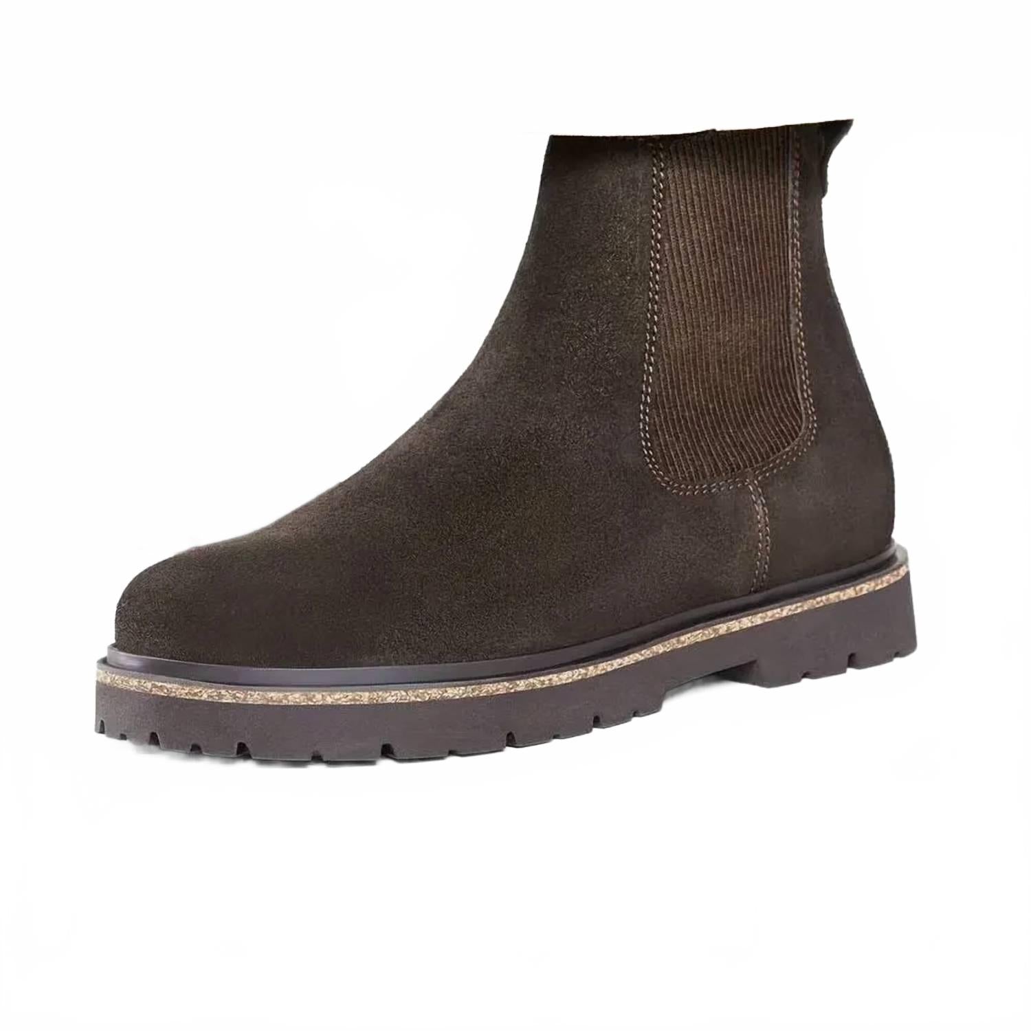 Женские ботинки челси Birkenstock Highwood замшевые, мокко
