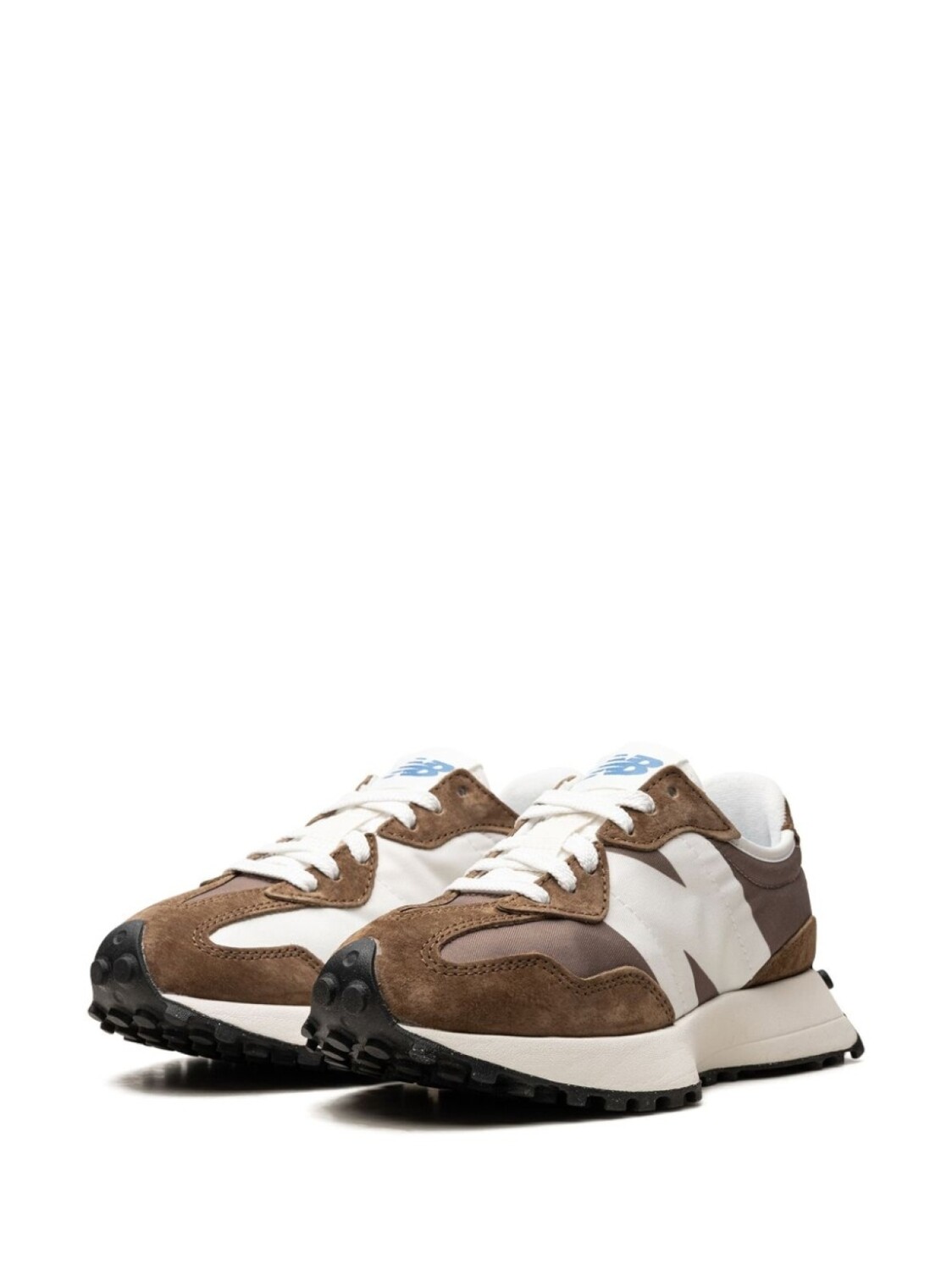 New Balance кроссовки 327 Dark Earth/Mushroom, коричневый — фото 2