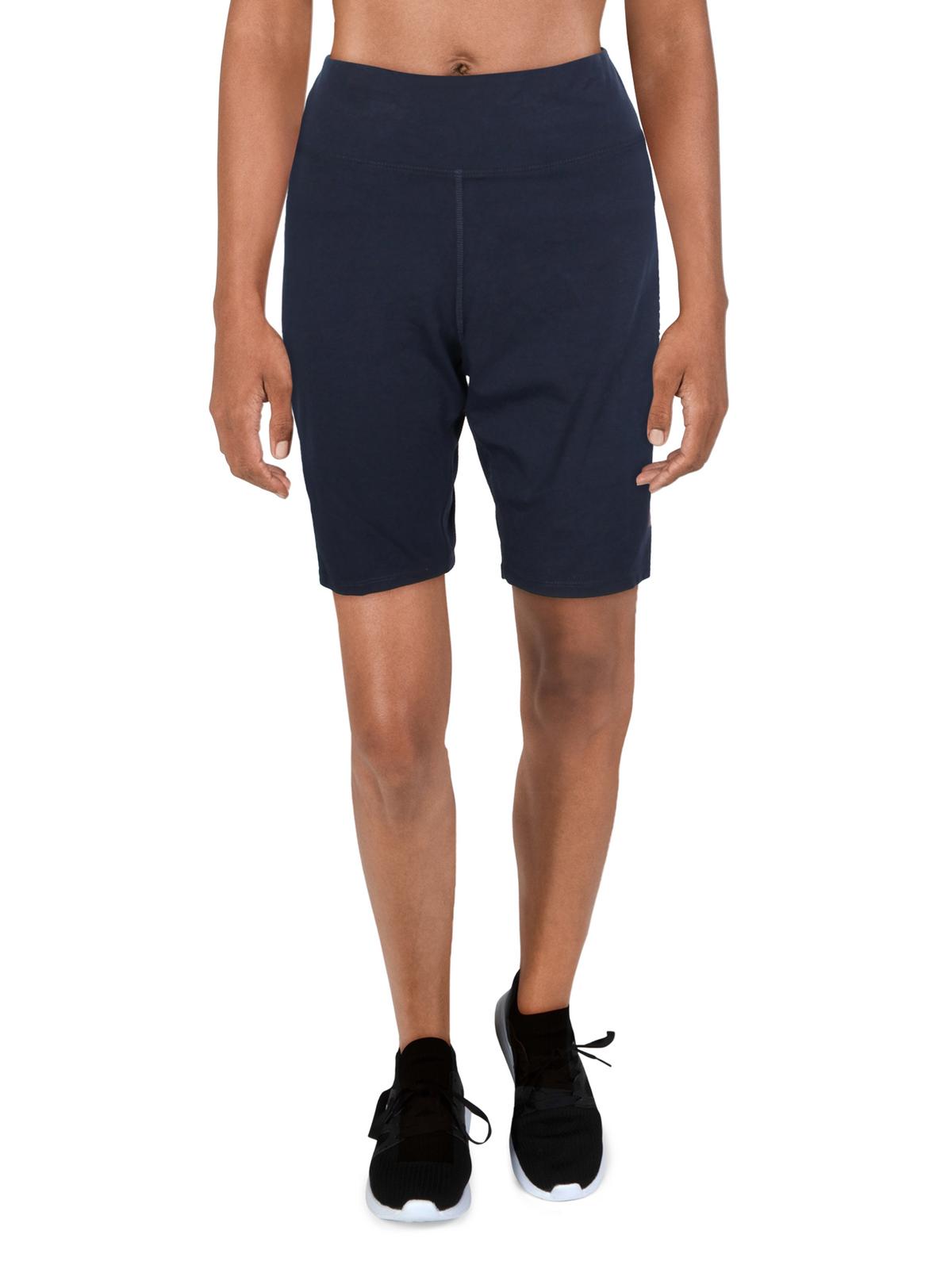 

Женские шорты для велоспорта и фитнеса Tommy Hilfiger Sport, темно-синий