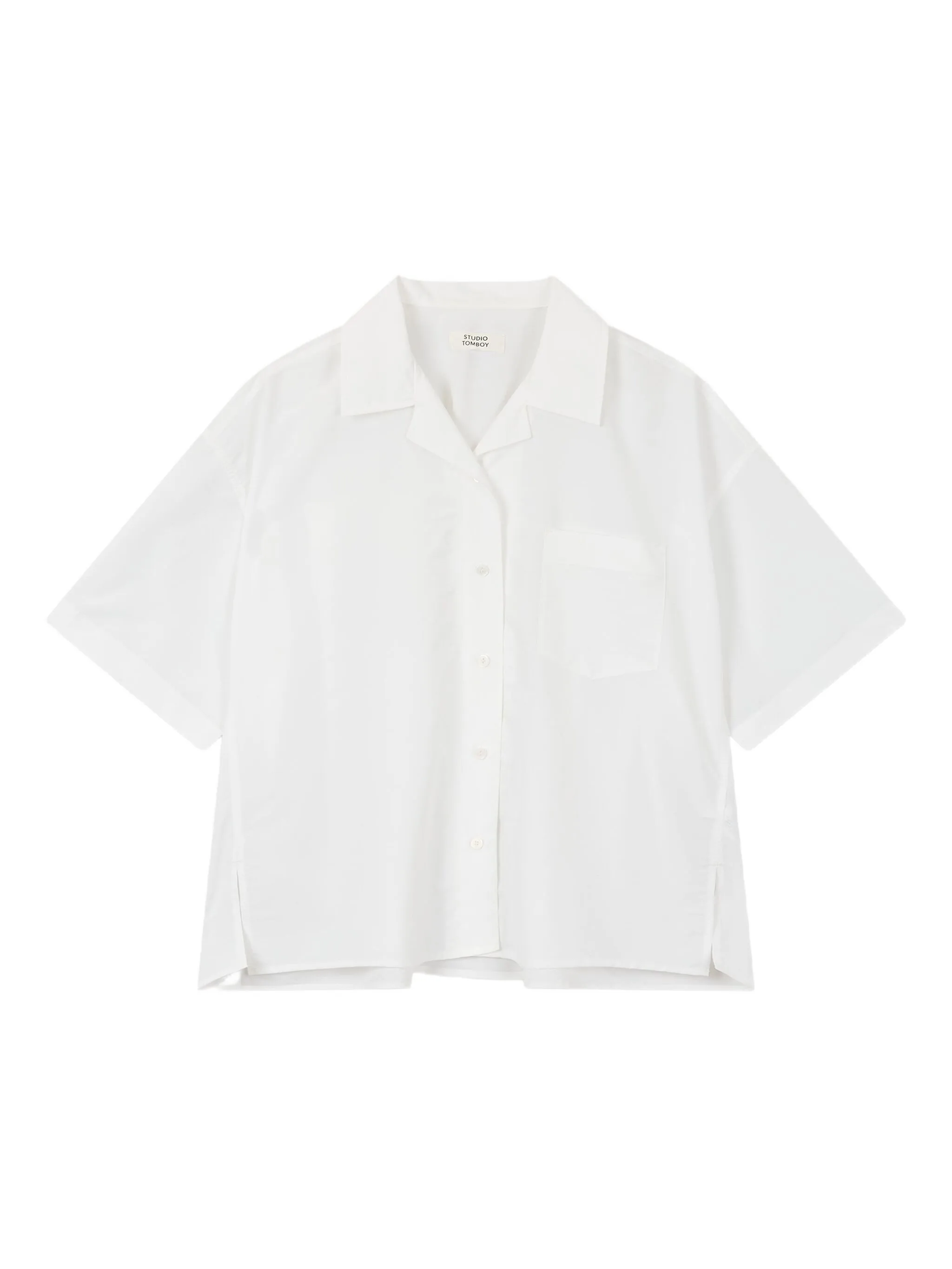 

Рубашка с короткими рукавами Tomboy, белый