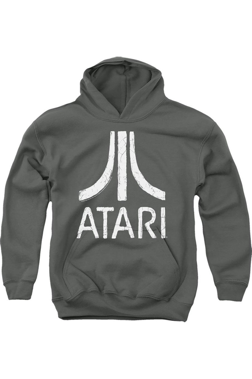 

Atari худи с грубым логотипом для молодежи Gildan, Charcoal