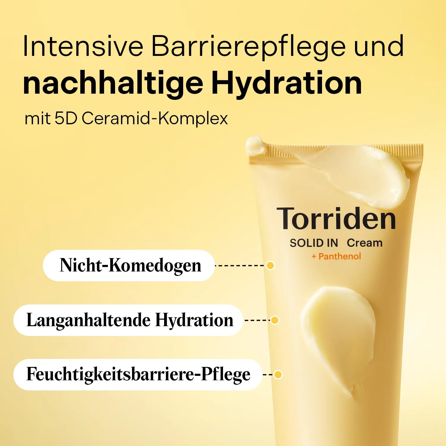 Крем для лица Torriden — Solid in Ceramide Cream для здорового кожного барьера — фото 3