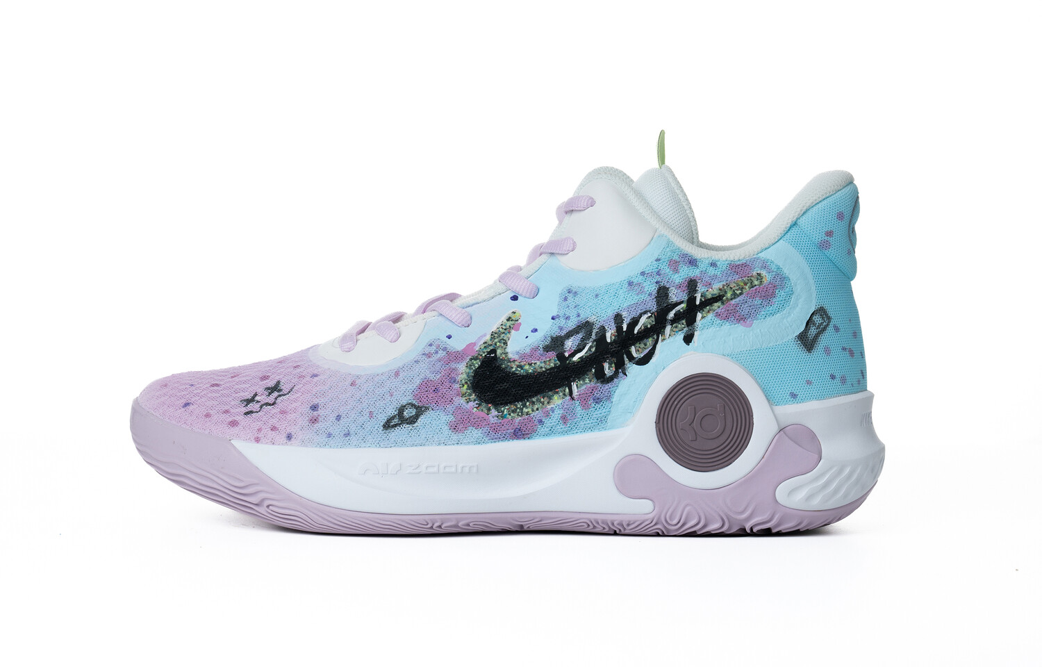 

Кроссовки Nike KD Trey 5 IX Vintage Basketball Shoes Unisex Mid-top White, розовый
