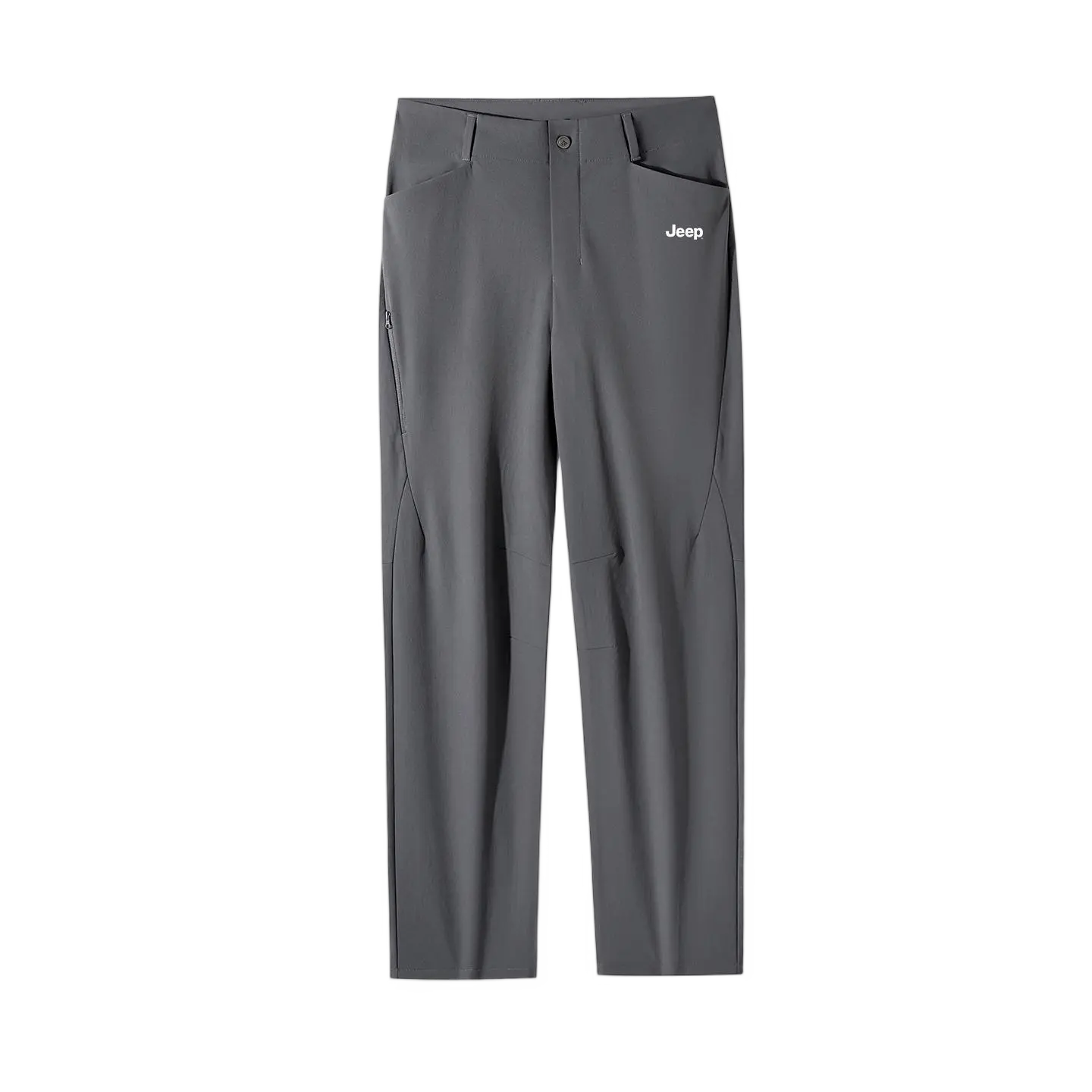 

Повседневные брюки Unisex Moderate Straight Fit Jeep, серый