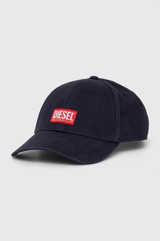 

Хлопковая бейсболка Diesel, темно-синий