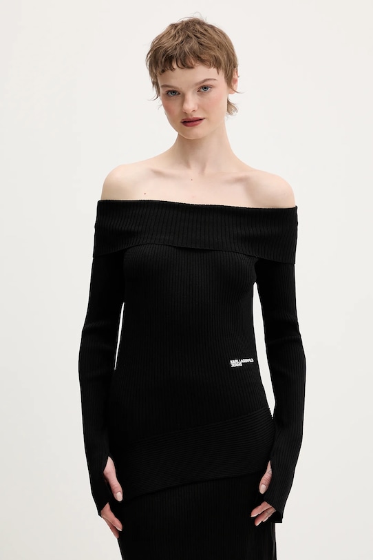 

Свитер Karl Lagerfeld Jeans, черный