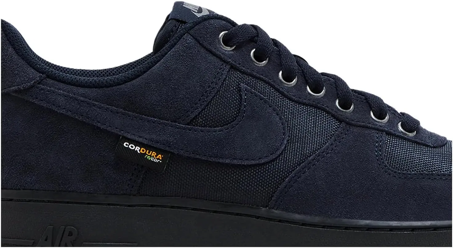 Мужские баскетбольные кроссовки Nike Air Force 1 07, Dark Obsidian Dark Obsidian Black — фото 2