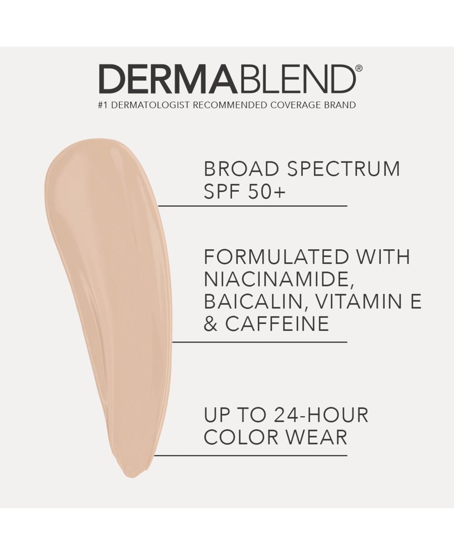 Коррекционный CC-крем с SPF 50 Dermablend, цвет 15n — фото 4