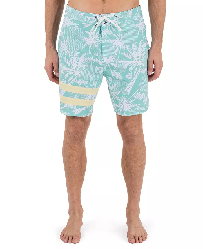 

Мужские шорты для плавания Phantom Eco Block Party Boardshorts Hurley, зеленый