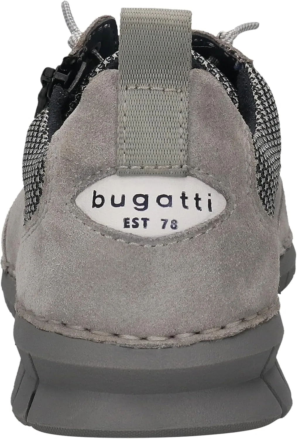 Мужские кроссовки Bugatti 321-AKM03 на шнуровке, Grey/Grey — фото 4