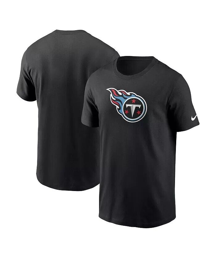 

Мужская черная футболка с логотипом Tennessee Titans Essential Nike