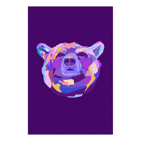 

Фреска Artgeist Colourful Bear, разноцветный
