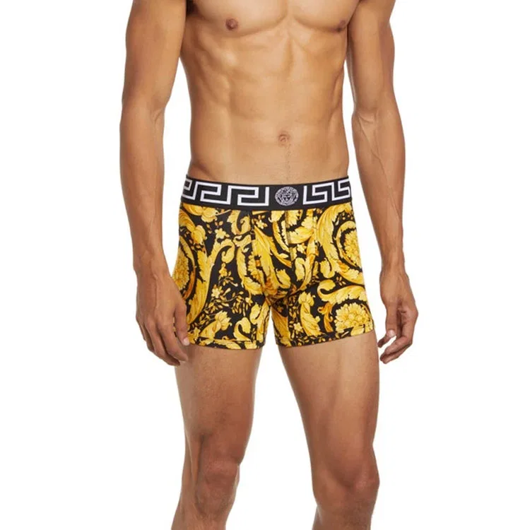 Боксеры VERSACE 1 Pack желтые — фото 4