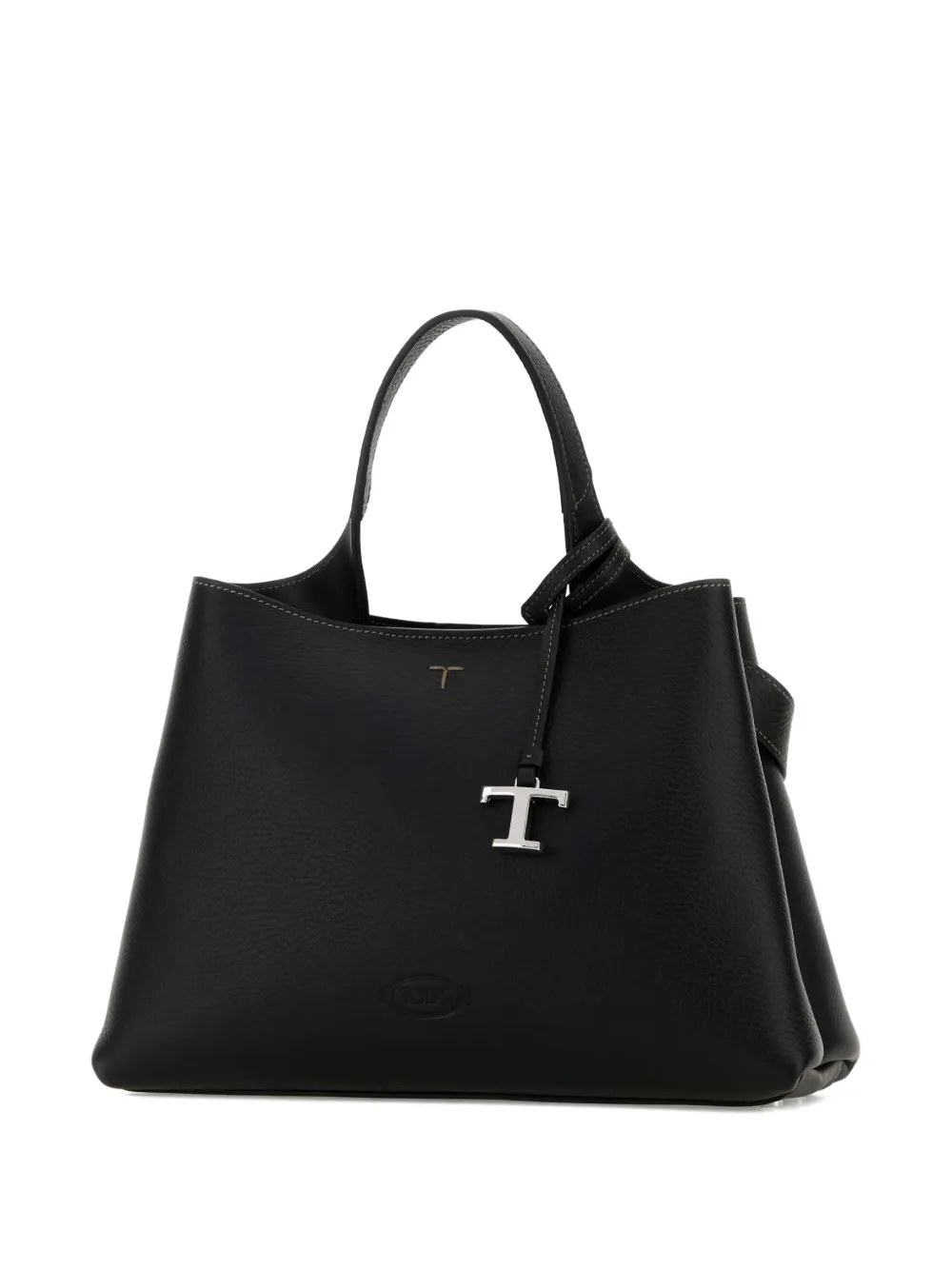 Кожаная сумка-тоут Tod'S, черный — фото 3