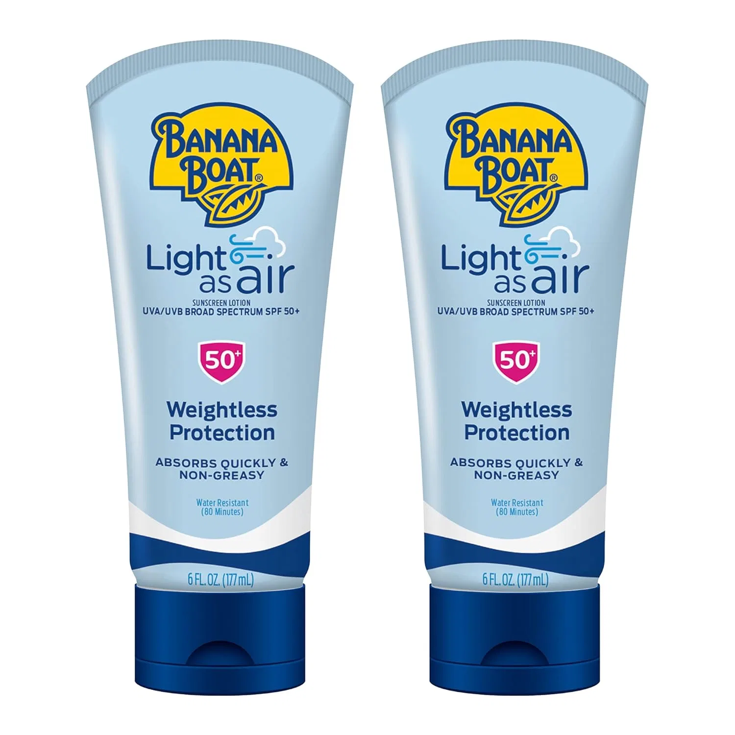 Солнцезащитный лосьон «Light As Air» SPF 50 от Banana Boat Banana Boat