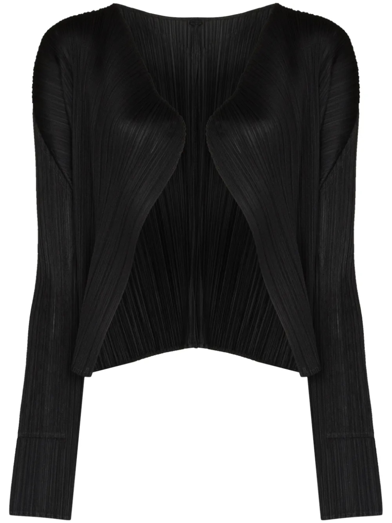 

Плиссированный кардиган Pleats Please Issey Miyake, черный