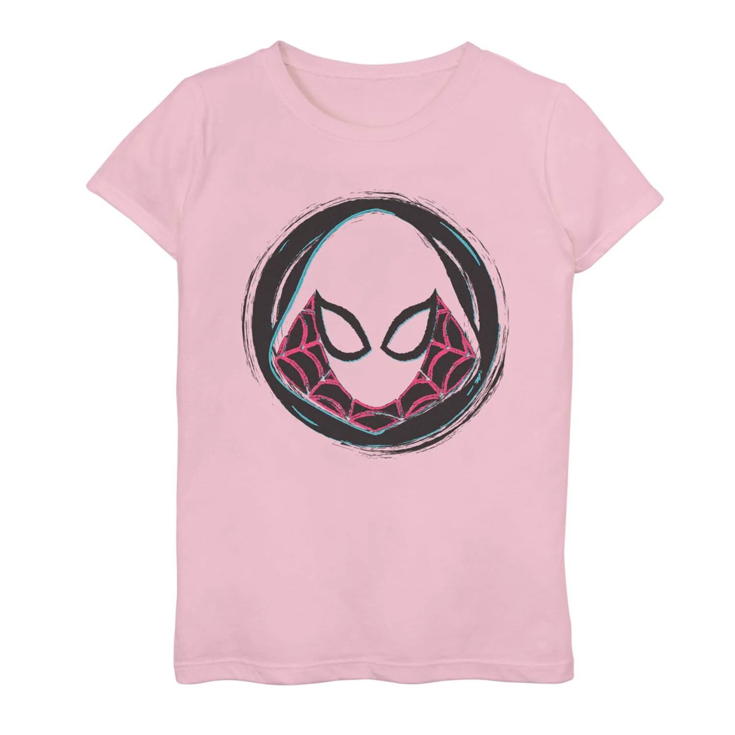 

Футболка с изображением значка Marvel Spider-Gwen для девочек 7–16 лет Marvel