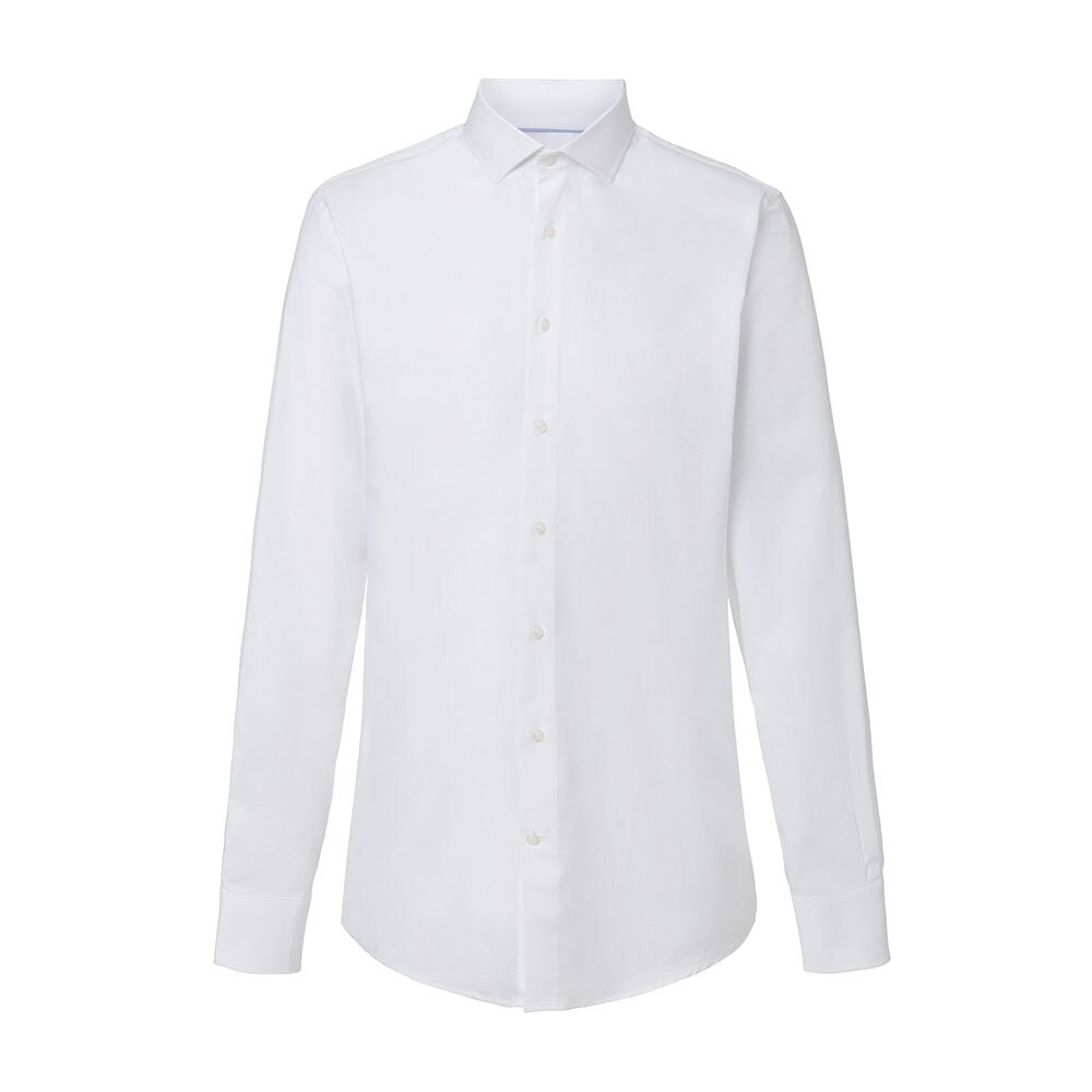 

Рубашка с длинным рукавом Hackett Poplin Slim DC, белый