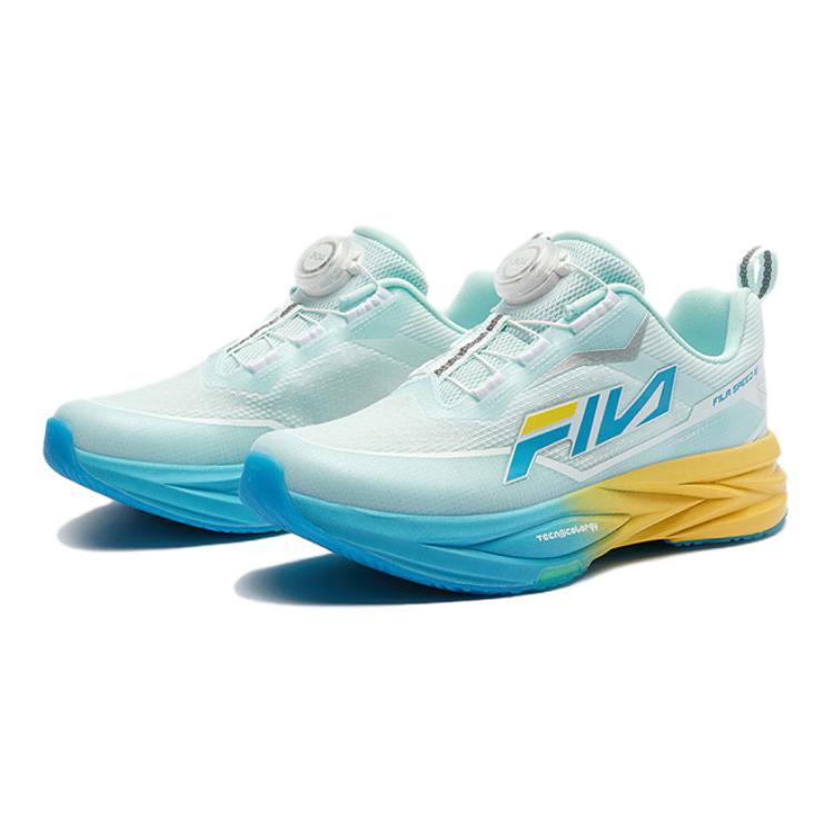 FILA KIDS Боа противоскользящие износостойкие низкие детские беговые кроссовки blue — фото 4