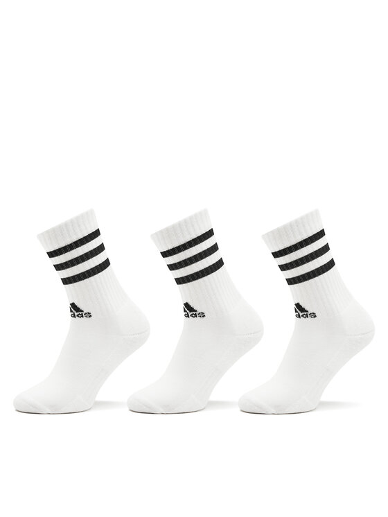 

Длинные носки 3-Stripes Cushioned Crew Socks 3 Pairs HT3458 Adidas, белый
