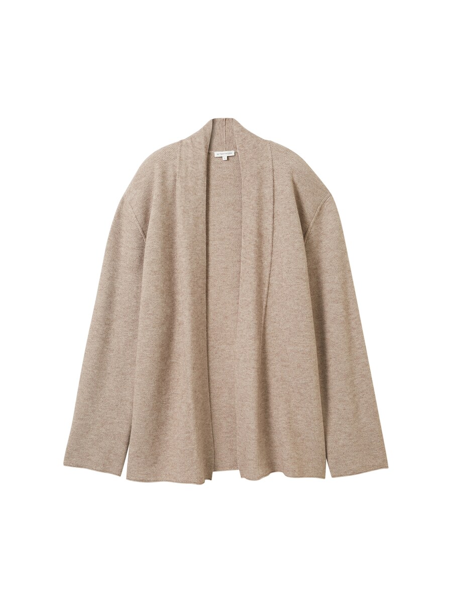 

Вязаный кардиган TOM TAILOR, цвет mottled beige