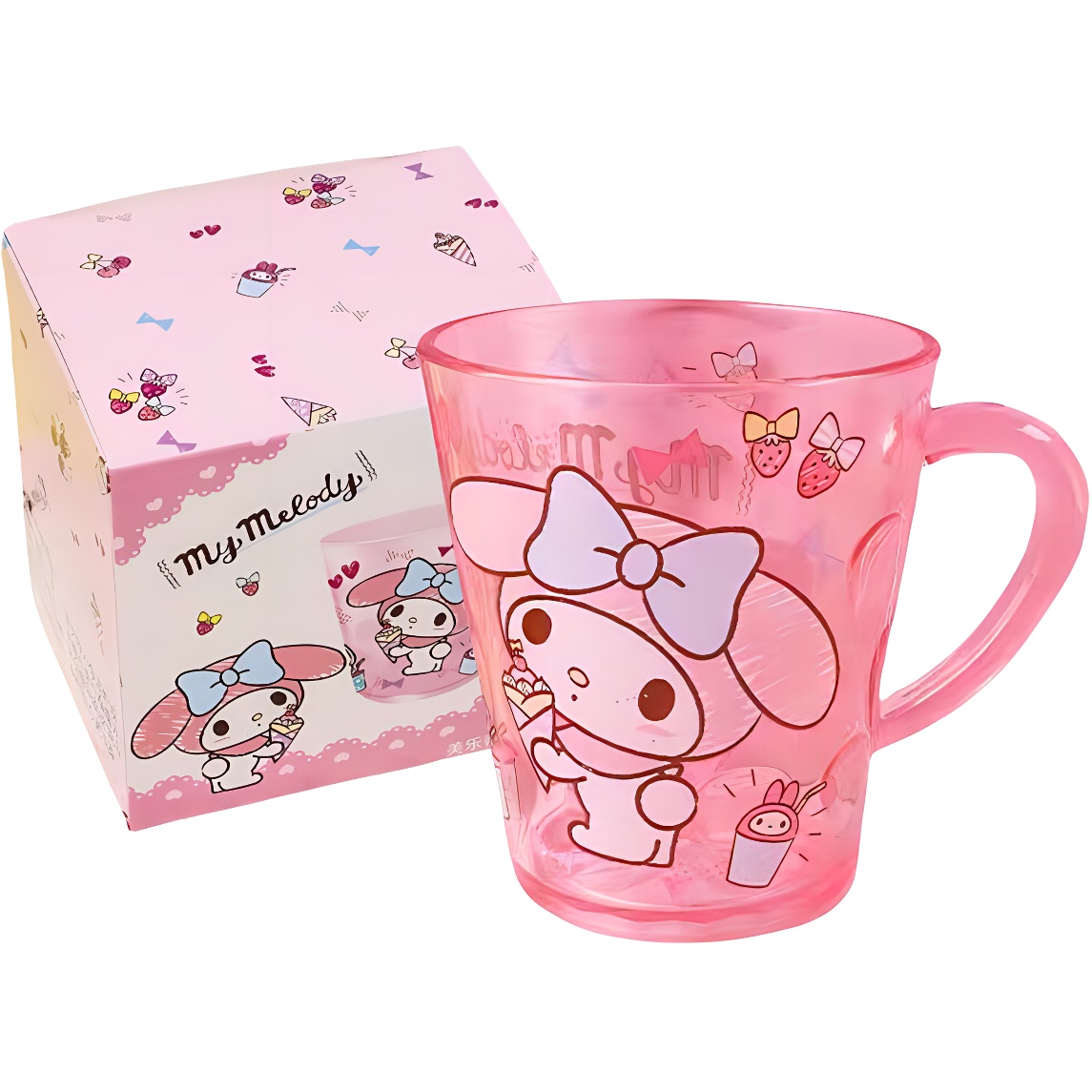 

Пластиковые стаканы для воды Sanrio, My Melody Crystal Glass