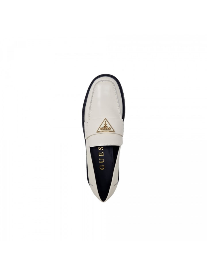 Тапочки Guess Slipper Shata, бежевый — фото 4