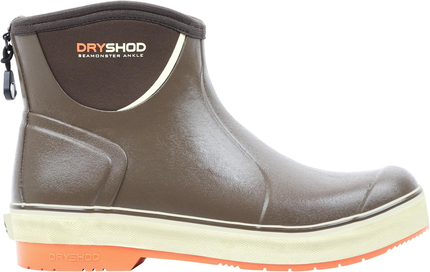 

Рыболовные сапоги Dryshod Seamonster FLX Premium из резины, Высота до щиколотки, Водонепроницаемые, Нескользящие, коричневый