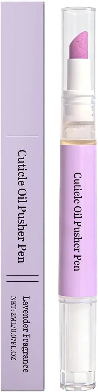Ручка для ухода за ногтями 3-в-1, удалитель кутикулы Generic, Cuticle Pusher Oil Pen