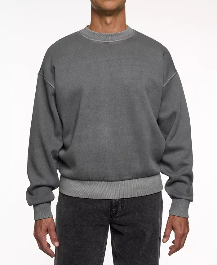 

Мужская флисовая толстовка с круглым вырезом Lazer, серый