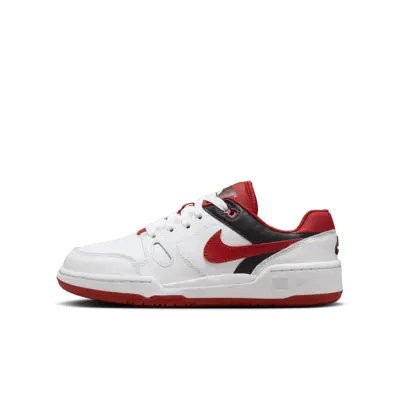 

Кроссовки Nike Full Force Low, цвет White/Black/Team Orange/Mystic Red