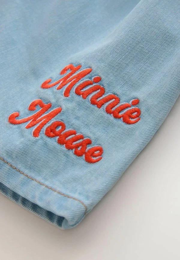 Шорты-Пуллоны стандартного кроя. джинсовые шорты Next, Disney Minnie Mouse Denim — фото 2