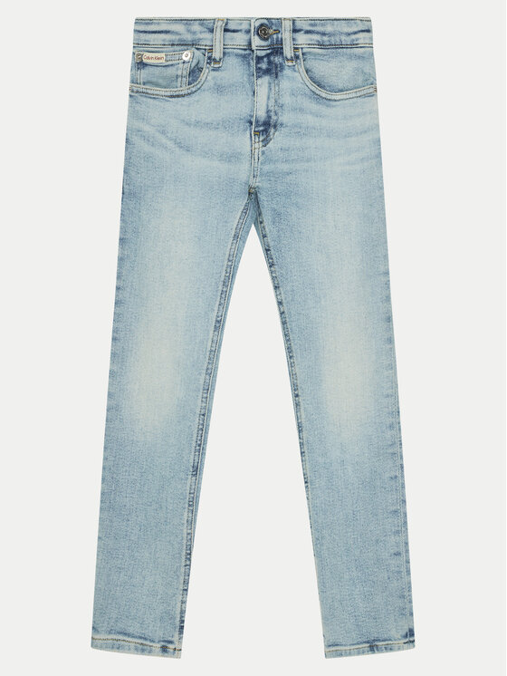

Джинсы узкого кроя Calvin Klein Jeans, синий