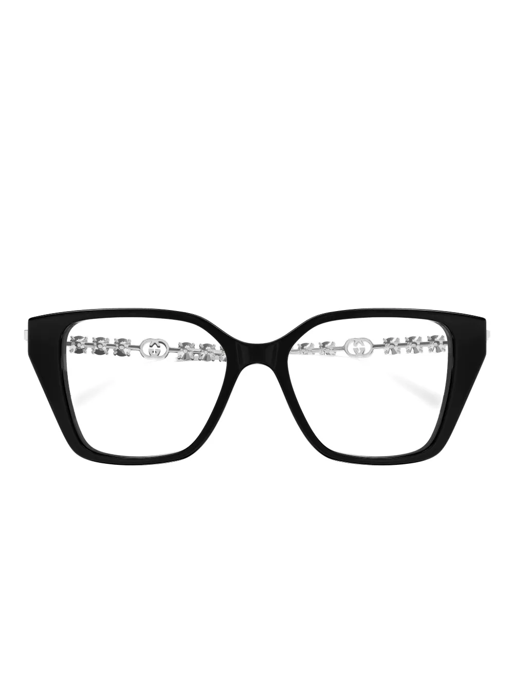 

Украшенные очки Gucci, черный