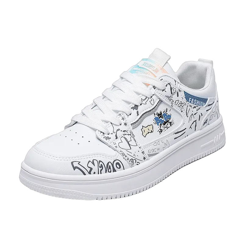 

Низкие скейтерские кроссовки мужские Captain illy, белый