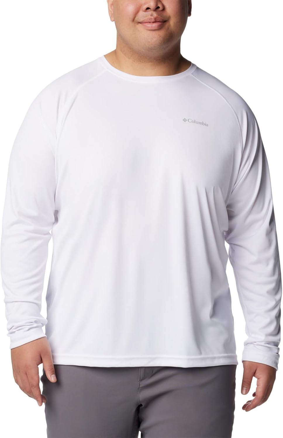 

Columbia мужская футболка с длинным рукавом Fork Stream, White, Белый, Columbia мужская футболка с длинным рукавом Fork Stream, White