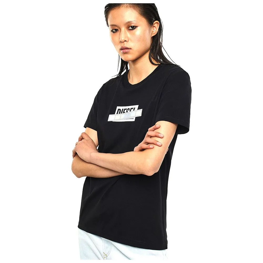 

Футболка с коротким рукавом Diesel Sily S2, черный
