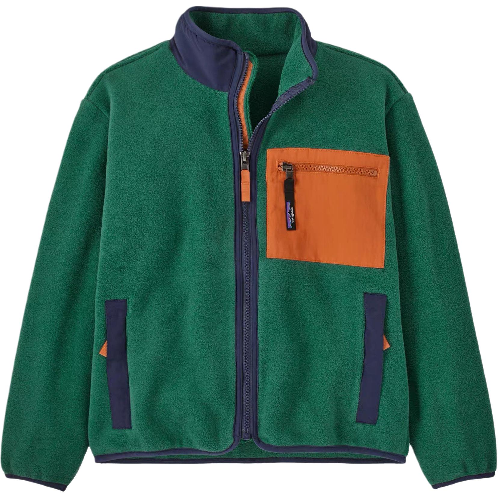 

Детская куртка с воротником стойкой Moderate Patagonia, pine зеленый/cifg