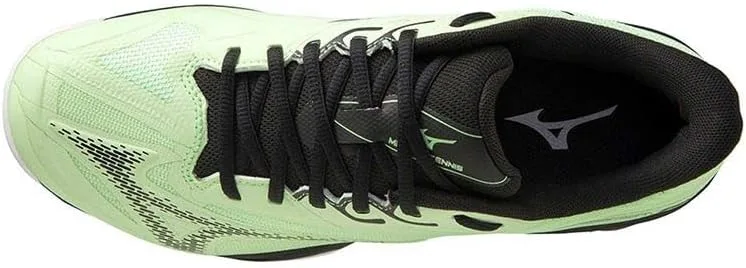 Мужские кроссовки для падлбола Mizuno Wave Exceed Light 2 CC, белый/черный/зеленый — фото 3