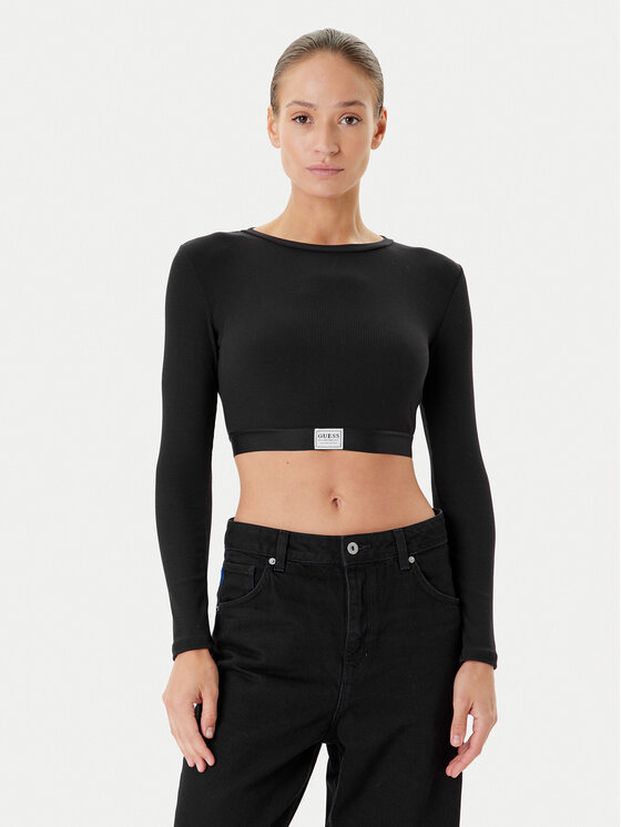 

Блузка regular fit O5RP00 KCDA2 Guess, чёрный
